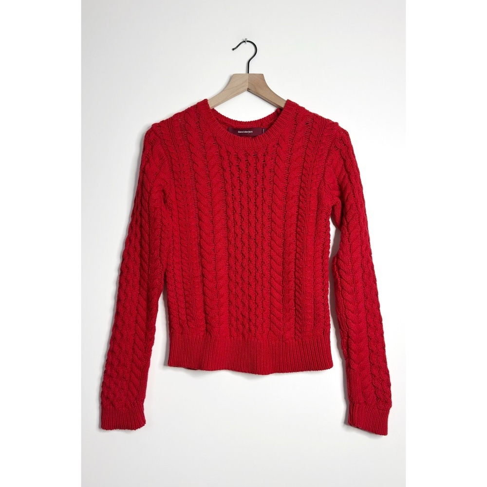 SIES MARJAN Britta Cable Knit Sweater